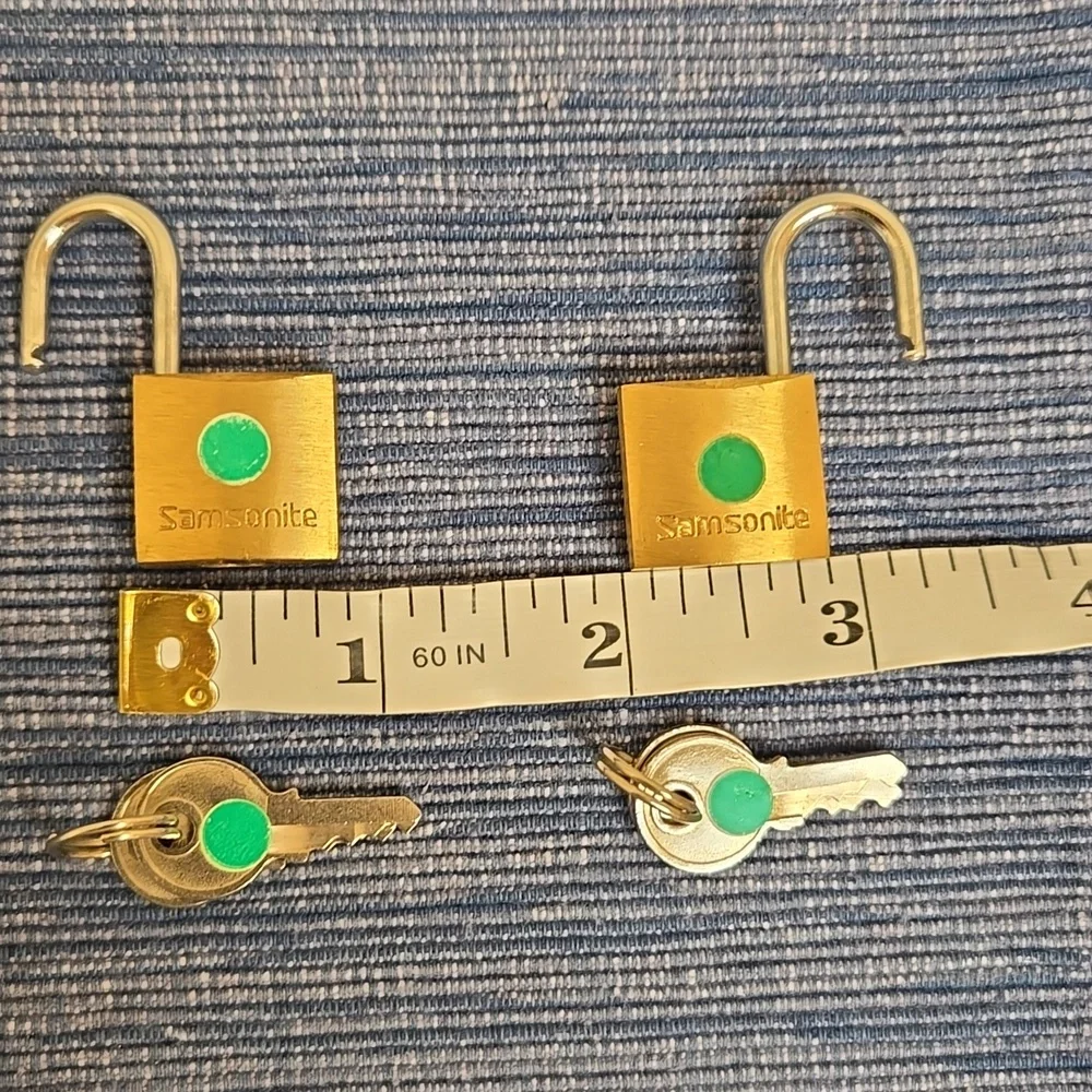 SAMSONITE Mini Padlocks with Keys
